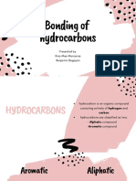 Bonding of Hydrocarbons: Presented by Rina Mae Manceras Benjamin Bagayan