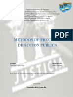 Metodos de Proceder en Accion Publica