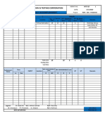 Inspection & Testing Corporation Daily Accomplishment: Report No: Date: Project