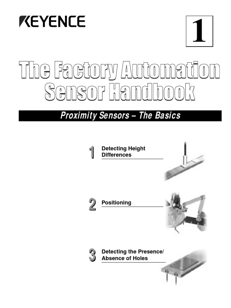 The Factory Automation Sensor Handbook Proximity Sensors The Basics
