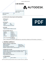 Informe de Análisis de Tensión PDF
