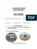 Trabajo No.10 Informe Impacto Ambiental Ganaderia y Agricultura