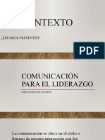 Comunicación para El Liderazgo