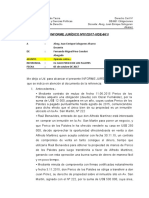 Modelo de Informe Jurídico