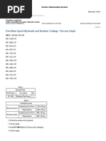 Fan Motor Speed (Hydraulic and Radiator Cooling) - Test and Adjust PDF