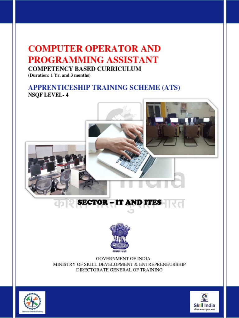 Curriculum - Computer Operator and Programming Assistant PDF | PDF ...
