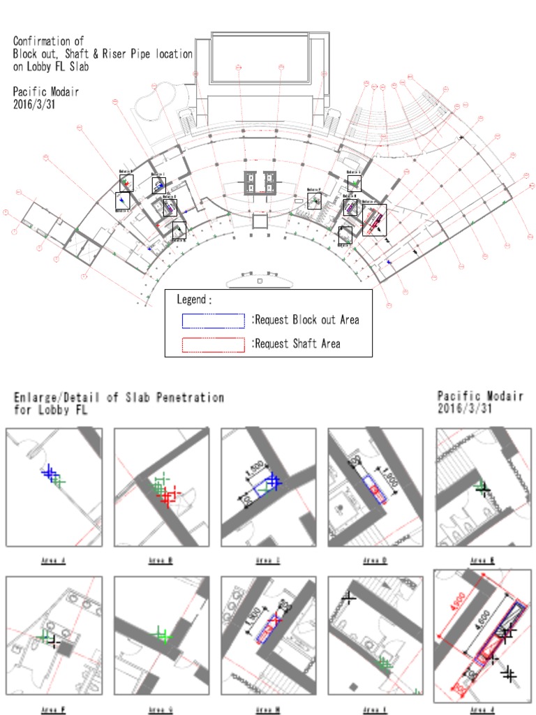 Slab Penetration Details for Pacific Modair | PDF | Conservation And ...