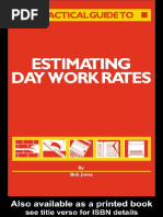 Tips - Estimating Day Work Rates 2nd Edition