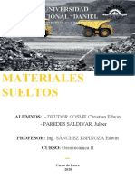 Tipos de Materiales Sueltos