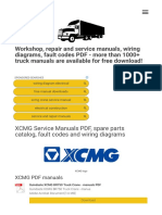 36 XCMG Service Manuals Free Download - Truck Manu