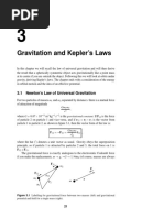 Gravitation and Kepler's Laws