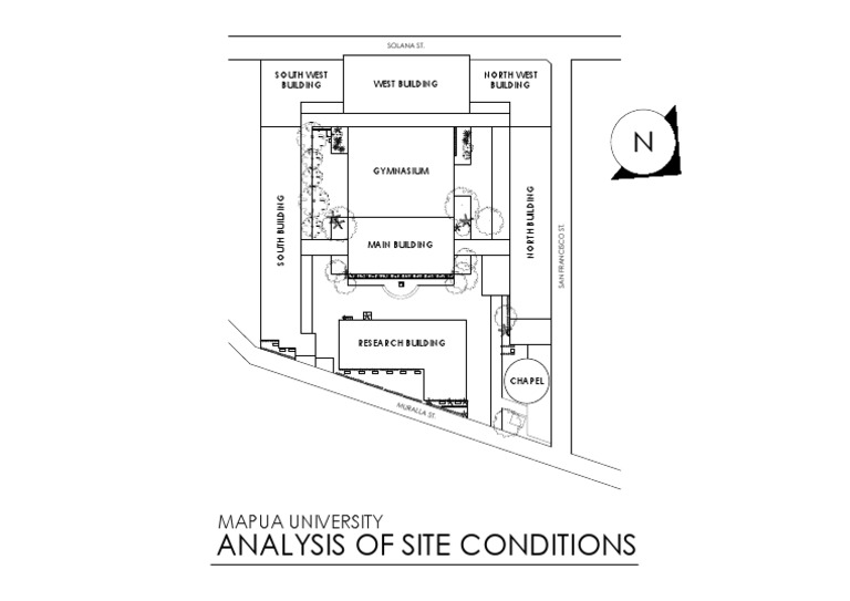 Mapúa University Campus Layout Analysis | PDF