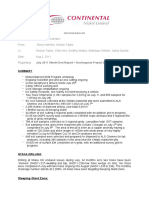 7 - CNI Month End Nachingwea Report Drilling and Regional July 2011 - Finalized