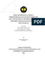 Simulasi Peramalan Tingkat Indeks Pembangunan Manusia Di Provinsi Jawa Tengah Dengan Metode Exponential Smoothing Menggunakan Microsoft Visual Basic 6.0 PDF