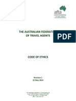 The Australian Federation of Travel Agents: Revision 1 22 May 2014