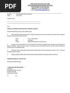 149573569 Surat Jemputan Gotong Royong Doc