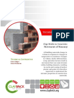 Technical Note #20: Clay Brick Vs Concrete: Movement of Masonry
