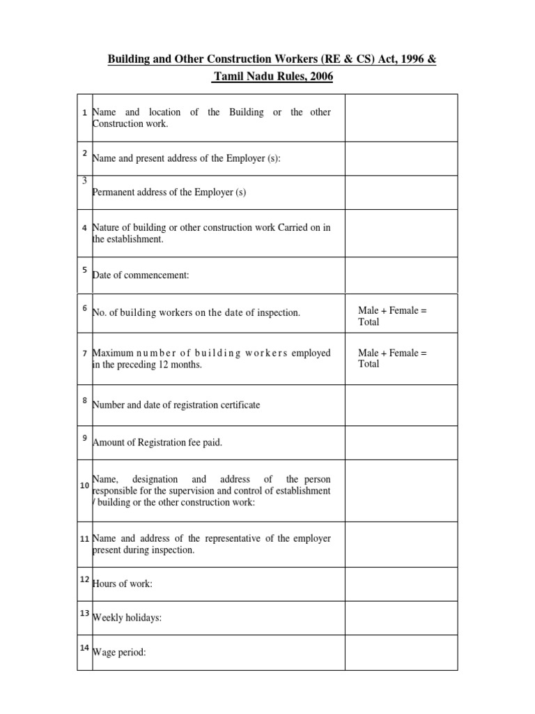 Bocw PDF | PDF | Occupational Safety And Health | Overtime