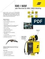 Auto K 400 / 600: Thyristorised Power Sources For MIG / MAG Welding