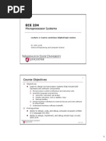 Microprocessor Systems: Lecture 1: Course Overview Digital Logic Review