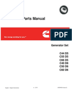 Parts Manual: Generator Set