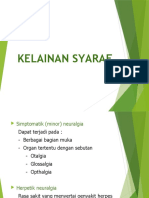 Kelainan Syaraf