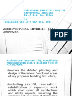SPP DOC 203 Architectural Interior Services