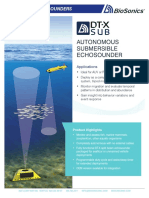 Autonomous Submersible Echosounder: Scientific Echosounders
