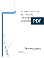 Tanzania SDG Health Report