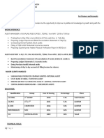 Govindala Pudi Bala Venkata Rajesh: For Finance and Accounts Career Objective