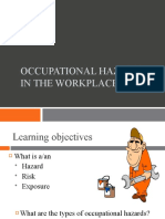 Occupational Hazards and Ergonomics