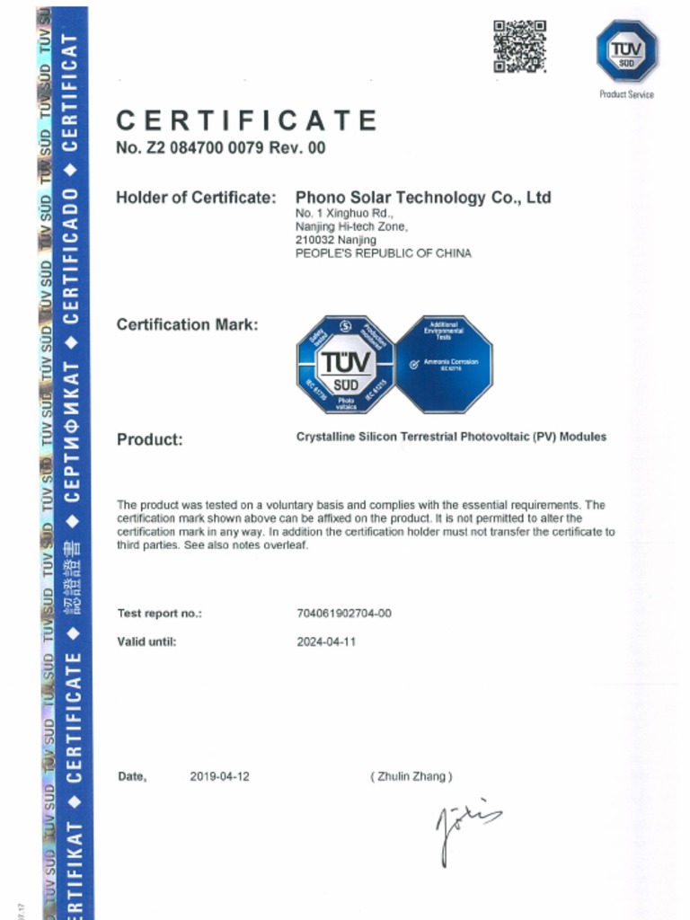 IEC 62716 Ammonia Corrosion Test Mono Poly Modules | PDF