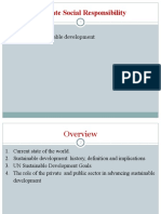 Corporate Social Responsibility: Block No. 3 Chapter Title: Sustainable Development