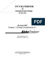 PILOT'S HANDBOOK of Aeronautical Knowledge AC61-23C