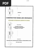 Part I CONSTRUCTION RISK AND INSUARANCE PDF