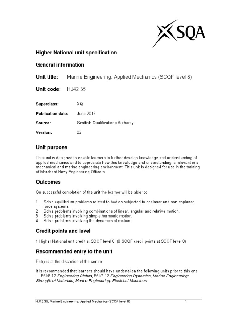 Higher National Unit Specification General Information Unit Title: Unit ...