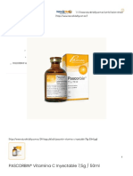 PASCORBIN® Vitamina C Inyectable 7,5g _ 50ml - NaturalVitality