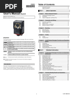 User's Manual: SR-1000 Series