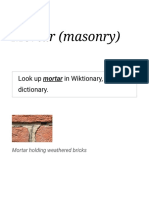 Mortar (Masonry) - Wikipedia PDF