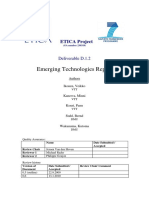 Emerging Technologies Report PDF