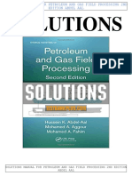 Solutions: Solutions Manual For Petroleum and Gas Field Processing 2Nd Edition Abdel Aal