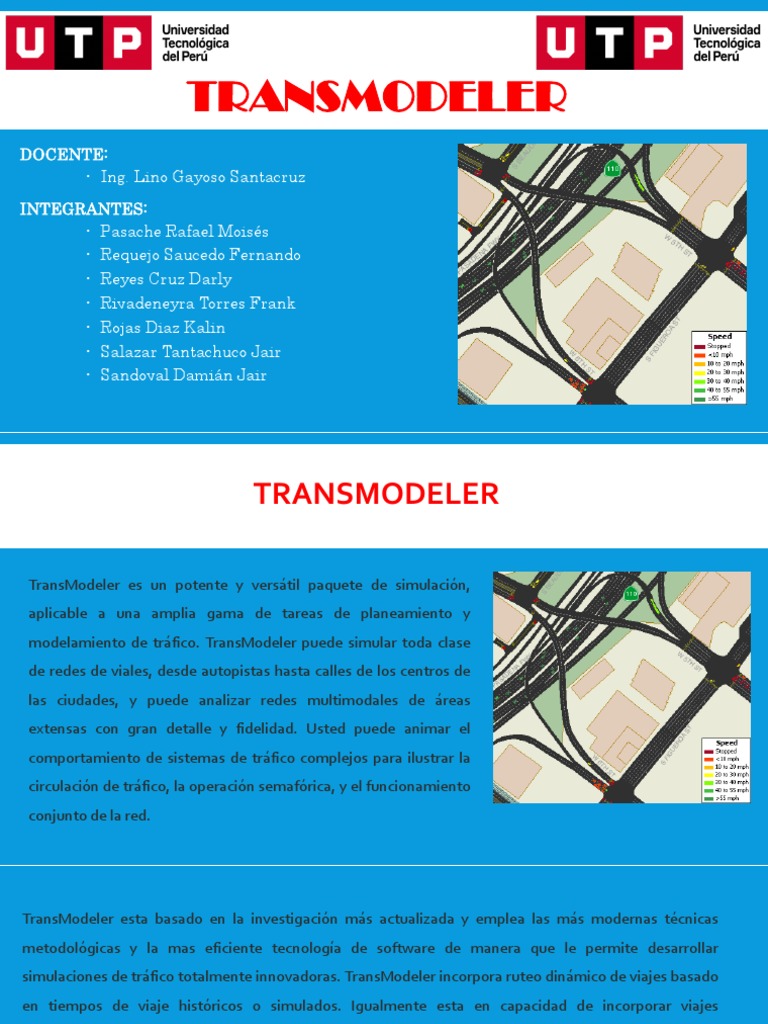 Simulación de Tráfico con TransModeler | PDF | Transporte | Simulación