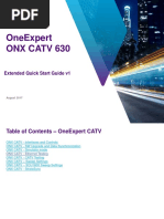 OneExpert 630 Extended QuickStart Guide v1a