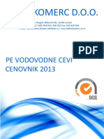 Cenovnik Pehd Cevi I Fiting PDF