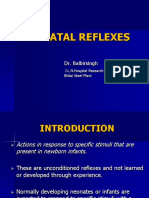 Neonatal Reflexes: Dr. Balbirsingh
