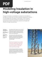 Modeling Insulation in High-Voltage Substations: Designed For Safety