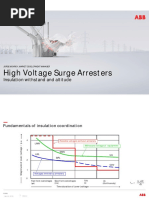 High Voltage Surge Arresters: Insulation Withstand and Altitude