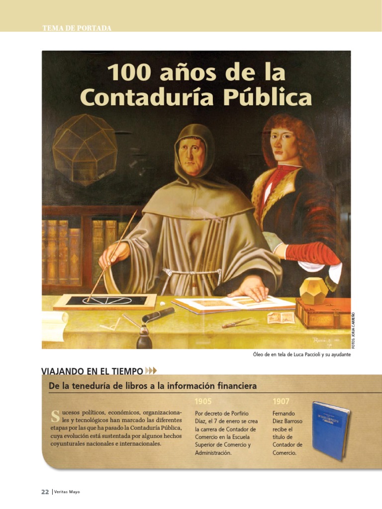 100 Años de La Contaduría Pública | PDF | Contador | Contabilidad