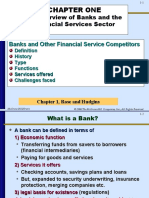 Chapter One: An Overview of Banks and The Financial Services Sector