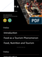 FOOD, NUTRITION & TOURISM - Anca - Wejangan - PPSX